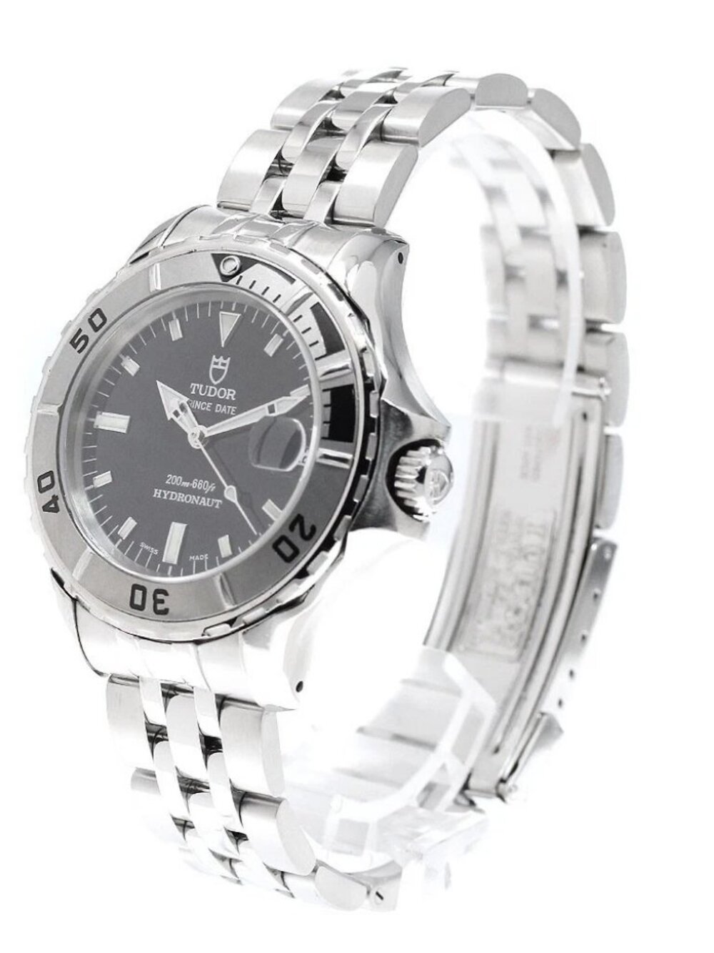 TUDOR Prince Date Hydronaut 85190P black Dial Automatic Men's Watch_952779